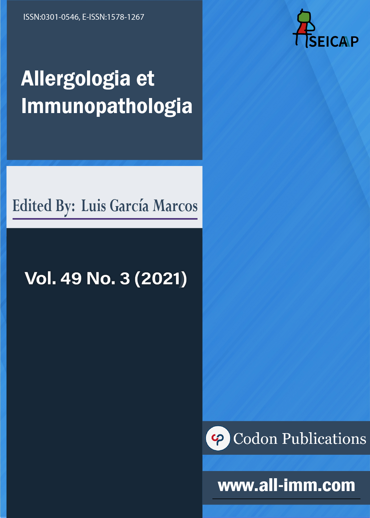 					View Vol. 49 No. 3 (2021): Allergologia et Immunopathologia
				