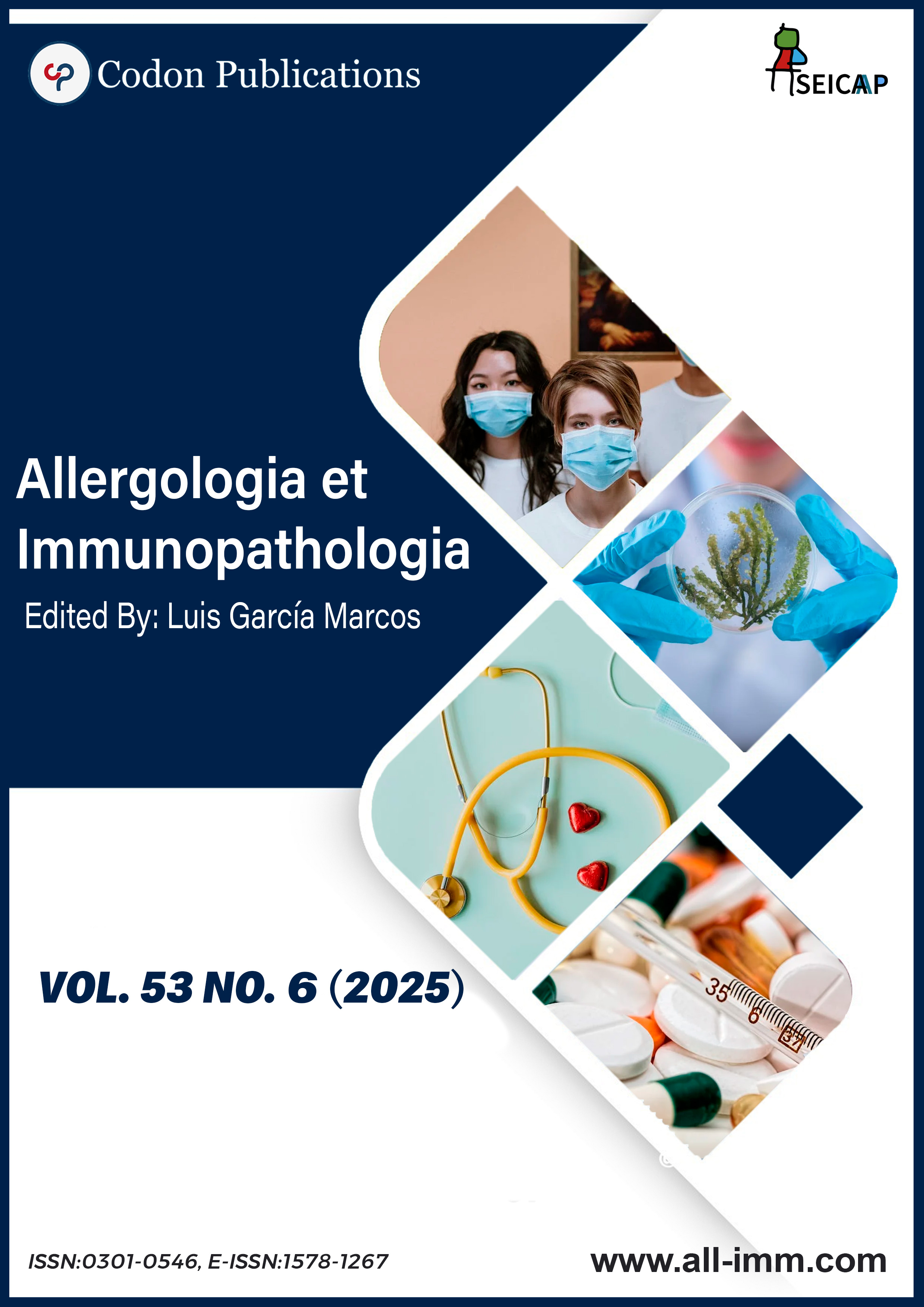 					View Vol. 53 No. 6 (2025): Allergologia et immunopathologia
				